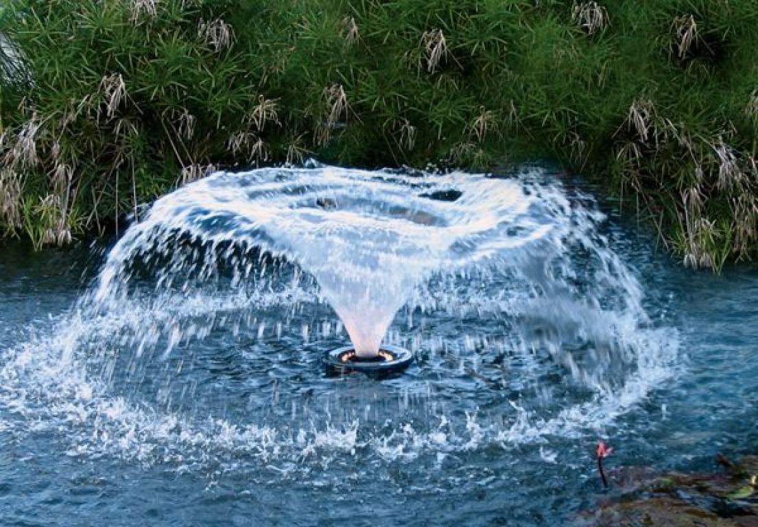 Плавающий фонтан
